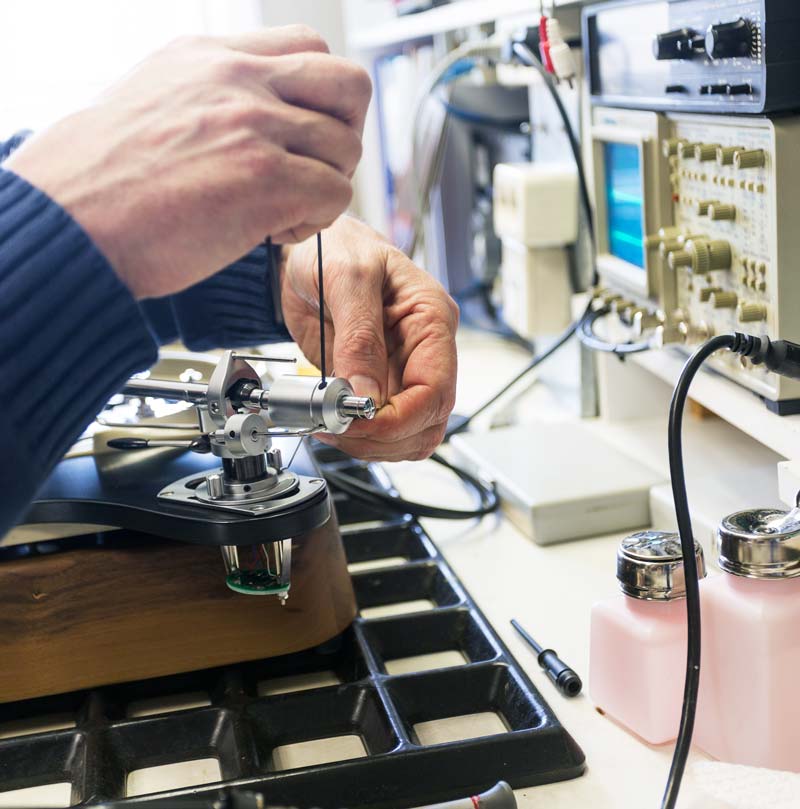 Reparación de tocadiscos antiguos